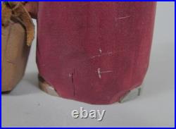 Vintage Americana Wood Carving John & Gloria Broniak Noah Folk Art Hand Carved