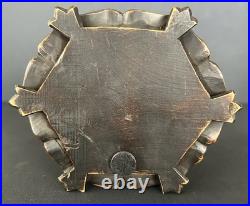 Vintage Amida Nyorai Seated Statue Wood Carving Buddha Sculpture Period Piece