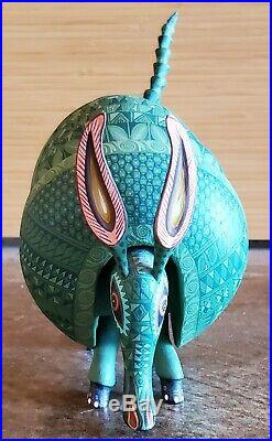 Vintage Armadillo By Jacobo Angeles Alebrije Oaxacan Wood Carving