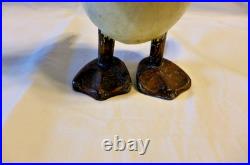 Vintage Art Deco Folk Art Rustic Hand Carved Hand Painted Penguin Set Lot (7)