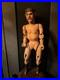 Vintage Articulated Wooden Man Figurine Sculpture Statue Mannequin Oddities Gay