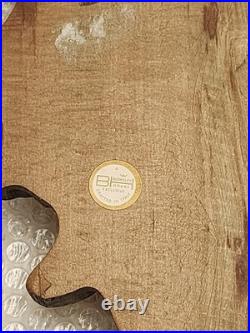 Vintage Berkeley House Green Man Wood Carving Italian Pagan Celtic Wall Plaque