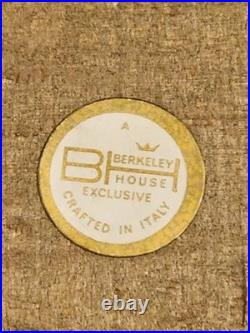 Vintage Berkeley House Green Man Wood Carving Italian Pagan Celtic Wall Plaque