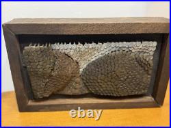 Vintage Brutalist Nail Art Sculpture Mid Century Modern Abstract Metal Wood Art