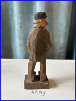 Vintage Carl Johan Trygg Hand Carved Sculpture Beautiful Details 6 in