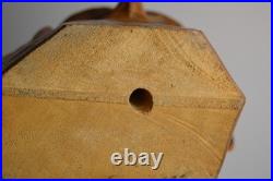 Vintage Carved Wood Head Sculpture Character Expression Bach Mozart Classical