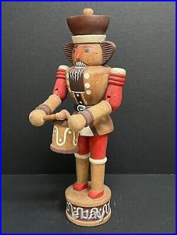 Vintage Carved Wood Nut Cracker Sculpture