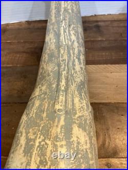 Vintage Carved Wood Sperm Whale Sculpture Figurine Carving 17 Folk Art