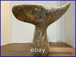 Vintage Carved Wood Sperm Whale Sculpture Figurine Carving 17 Folk Art