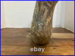 Vintage Carved Wood Sperm Whale Sculpture Figurine Carving 17 Folk Art