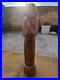 Vintage Carved Wood Wooden Statue Woman Girl Solid Wood Wood Carving Sculpture