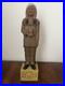 Vintage Carved Wooden Cigar-store Indian Folk-art Figure, 18.5 Cigar 5¢ Wooden
