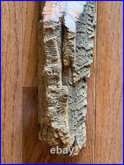 Vintage Carving Sculpture Native American Hand Carved Wood Spirit Signed