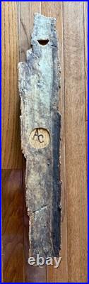 Vintage Carving Sculpture Native American Hand Carved Wood Spirit Signed