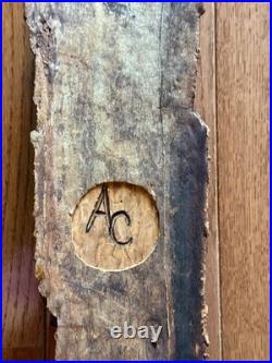Vintage Carving Sculpture Native American Hand Carved Wood Spirit Signed