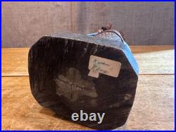 Vintage Chinese Kwan Kung/Guan Yu Wood Carving Sculpture Folk Art Antique Rare