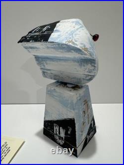 Vintage Cubist Bird Sculpture Modernism Abstract Painting Fairfield Samuel Combo Vintage Cubist Bird Sculpture Modernism Abstract Painting Fairfield Samuel Combo