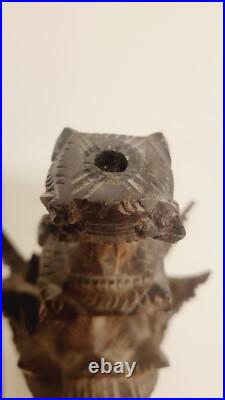 Vintage Dated 1953 wood ironwood mahogany sculpture RAMA Indonesia Thailand