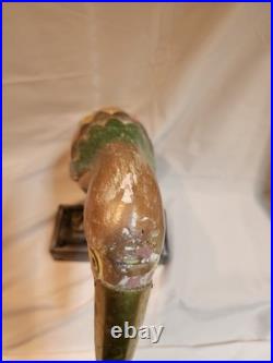 Vintage Don Freedman September Woods Hand Carved Painted Wood Bird Sculpture Art