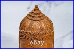 Vintage Fine Hand Carved Wood Buddha Bust Statue Spiritual Sculpture Meditation Vintage Fine Hand Carved Wood Buddha Bust Statue Spiritual Sculpture Meditation