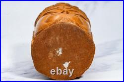 Vintage Fine Hand Carved Wood Buddha Bust Statue Spiritual Sculpture Meditation