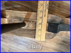 Vintage Folk Art Carousel Horse Wood Sculpture Primitive Decor Heart 33 Tall