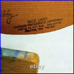 Vintage Folk Art Wood Sculpture Fish by Dick Libby Dickinson's Weathervane 683 Vintage Folk Art Wood Sculpture Fish by Dick Libby Dickinson's Weathervane 683