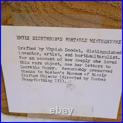 Vintage Folk Art Wood Sculpture Fish by Dick Libby Dickinson's Weathervane 683