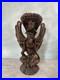 Vintage Garuda Vishnu Statue Carved Wood Balinese Sculpture Hindu Indonesia
