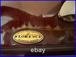 Vintage Giuseppe Armani 0172C Five Birds on a Snow Branch Figurine Italy 1985
