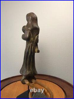 Vintage Guatemala slingshot wood carving folk art