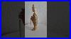 Vintage Hand Carved Folk Art Reed And Wood Fisherman 12 Nicethingstime Retro Handmade