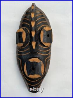 Vintage Hand Carved Mali Wood Sculpture