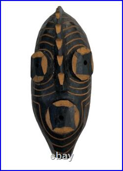 Vintage Hand Carved Mali Wood Sculpture