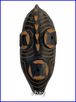 Vintage Hand Carved Mali Wood Sculpture