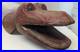 Vintage Hand Carved & Painted Alligator Head glass eyes folk art