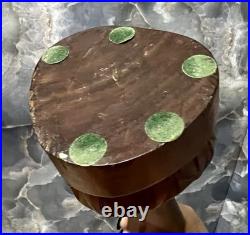 Vintage Hand Carved Wood Balinese Sculpture 24 In Dewi Sri Goddess Of Fertility