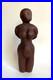 Vintage Hand Carved Wood Female Sculpture 10 Primitive Art