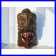 Vintage Hand Carved Wood Wall Hanging Mask Cobra on Top Wooden Sculpture Art 15