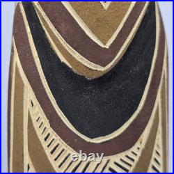 Vintage HandCarved Wood Tiwi Birds And Spirits Sculptures Bird 11H, Totem 10H