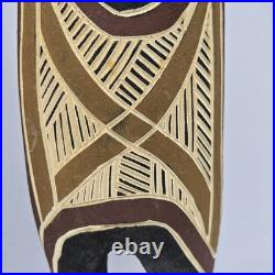 Vintage HandCarved Wood Tiwi Birds And Spirits Sculptures Bird 11H, Totem 10H