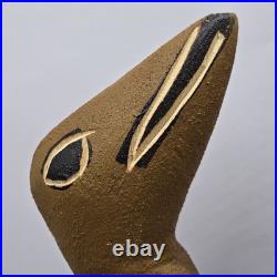 Vintage HandCarved Wood Tiwi Birds And Spirits Sculptures Bird 11H, Totem 10H