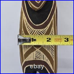 Vintage HandCarved Wood Tiwi Birds And Spirits Sculptures Bird 11H, Totem 10H