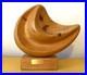 Vintage Handcrafted Abstract Contemporary Wooden Sculpture Large