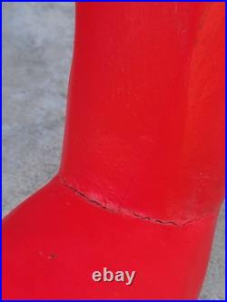 Vintage (Haunted) Carved Wood Devil Sculpture Life Size By Inocencio Vasquez