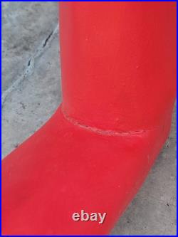 Vintage (Haunted) Carved Wood Devil Sculpture Life Size By Inocencio Vasquez