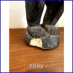 Vintage Hemba Singiti Female Ancestor Figure Congo African Wood Sculpture Art