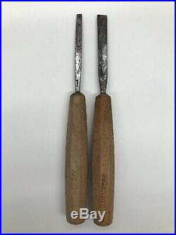 Vintage Henckels Germany 11pc Wood Carving Chisel, Gouge, V-Parting, Knife Set