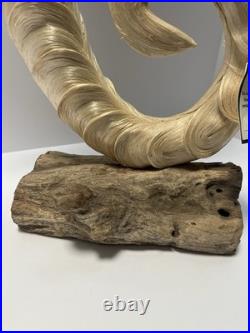 Vintage Hight Quality Hand Made Art Seahorse. Made By Finest Abaca Fibers