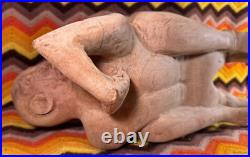 Vintage Jamaican Erotic Wood Sculpture 1970s Handmade Folk Art